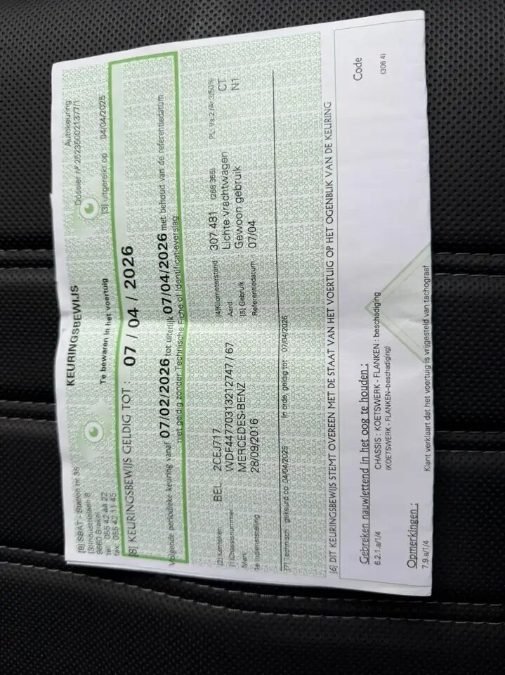 Mercedes-Benz Vito 114 CDI (BlueTEC) 5PL Euro 6b